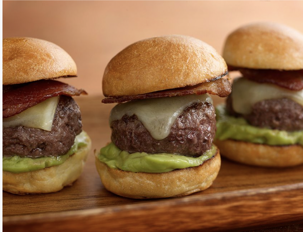 Mini sliders for private events